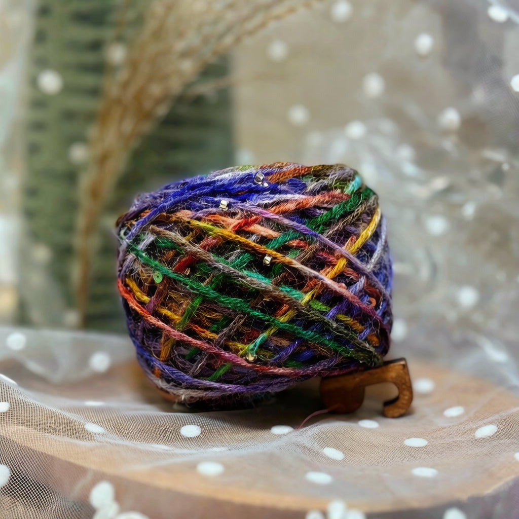 Golden Toad DIY Accessory Kit – Choose Your Frog Back Yarn | Includes Belly Yarn, Glass Eyes, Crown, Necklace & More (Make 1 Toad)