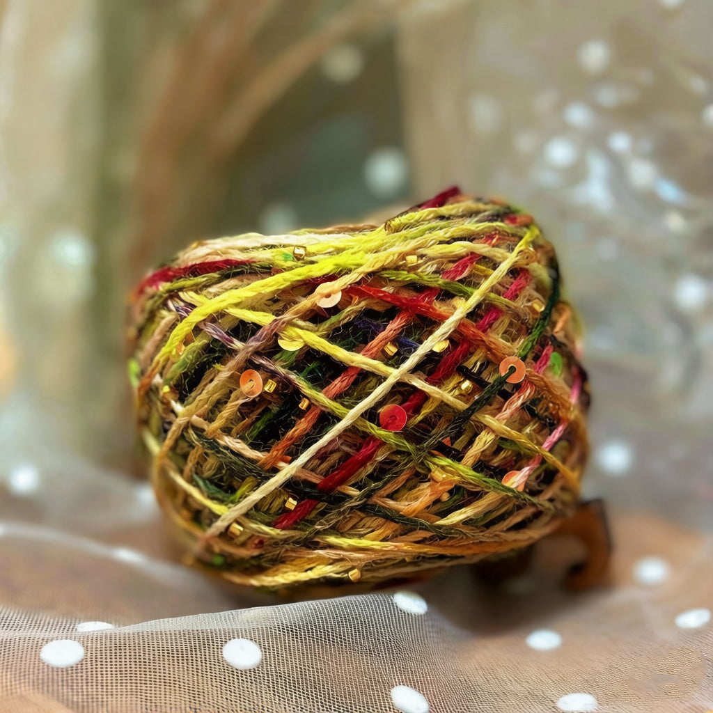 Golden Toad DIY Accessory Kit – Choose Your Frog Back Yarn | Includes Belly Yarn, Glass Eyes, Crown, Necklace & More (Make 1 Toad)
