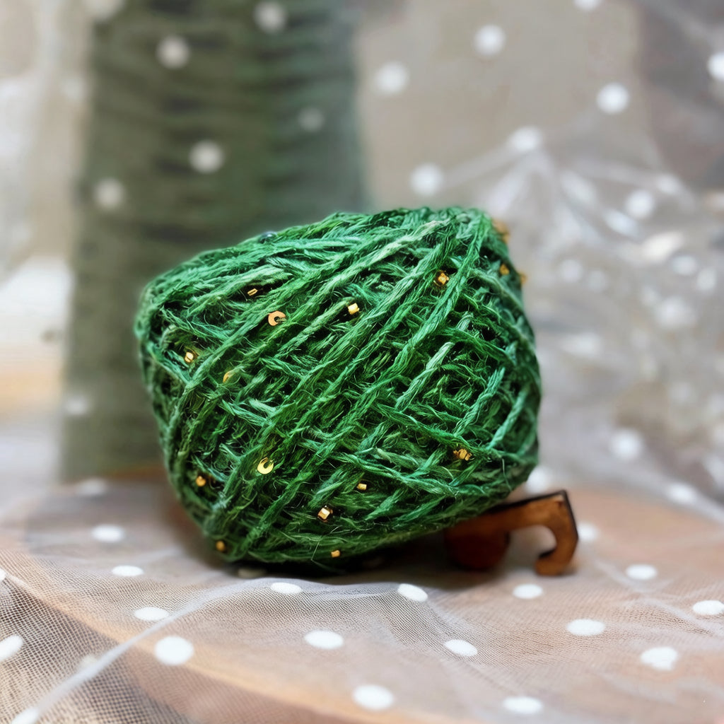 Golden Toad DIY Accessory Kit – Choose Your Frog Back Yarn | Includes Belly Yarn, Glass Eyes, Crown, Necklace & More (Make 1 Toad)