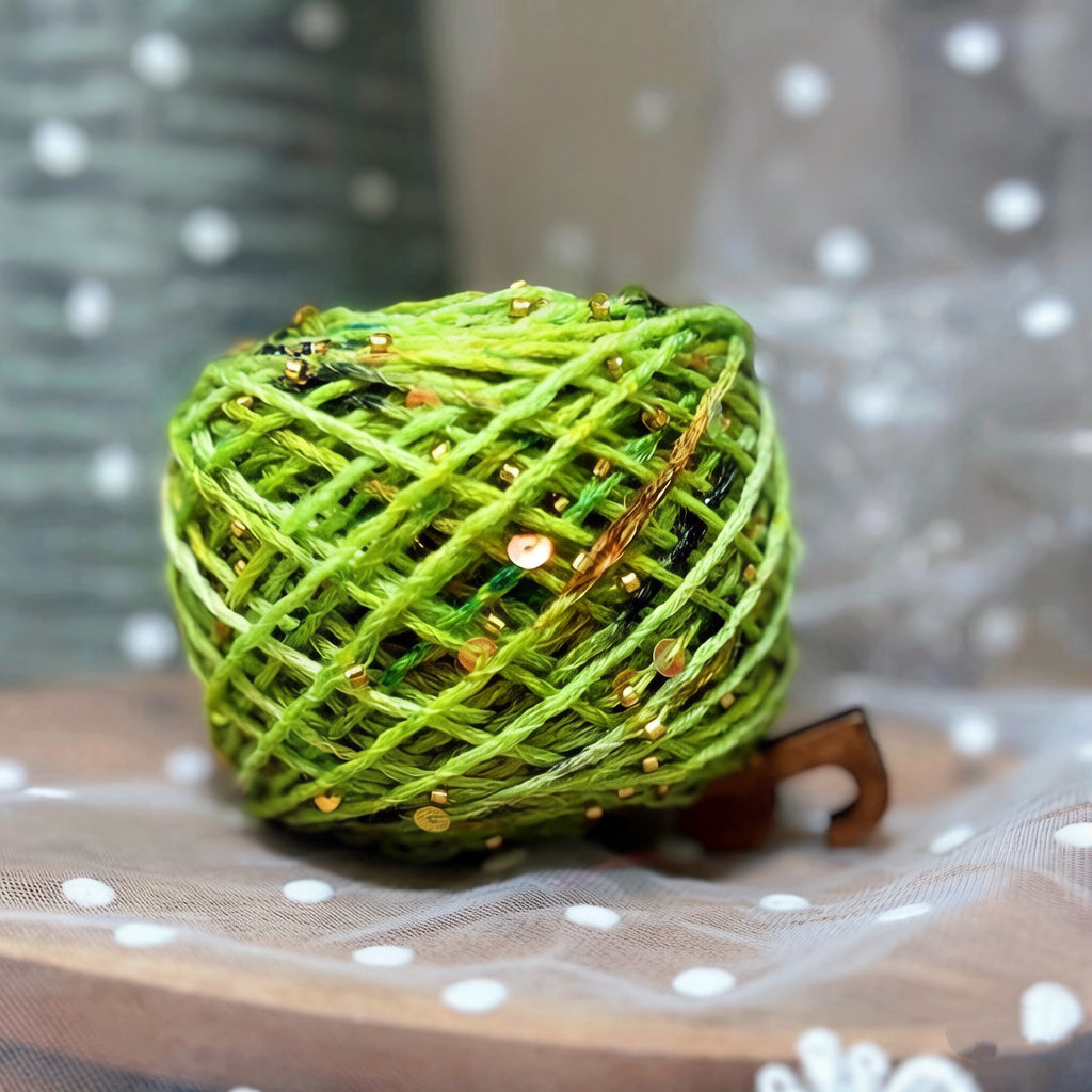 Golden Toad DIY Accessory Kit – Choose Your Frog Back Yarn | Includes Belly Yarn, Glass Eyes, Crown, Necklace & More (Make 1 Toad)