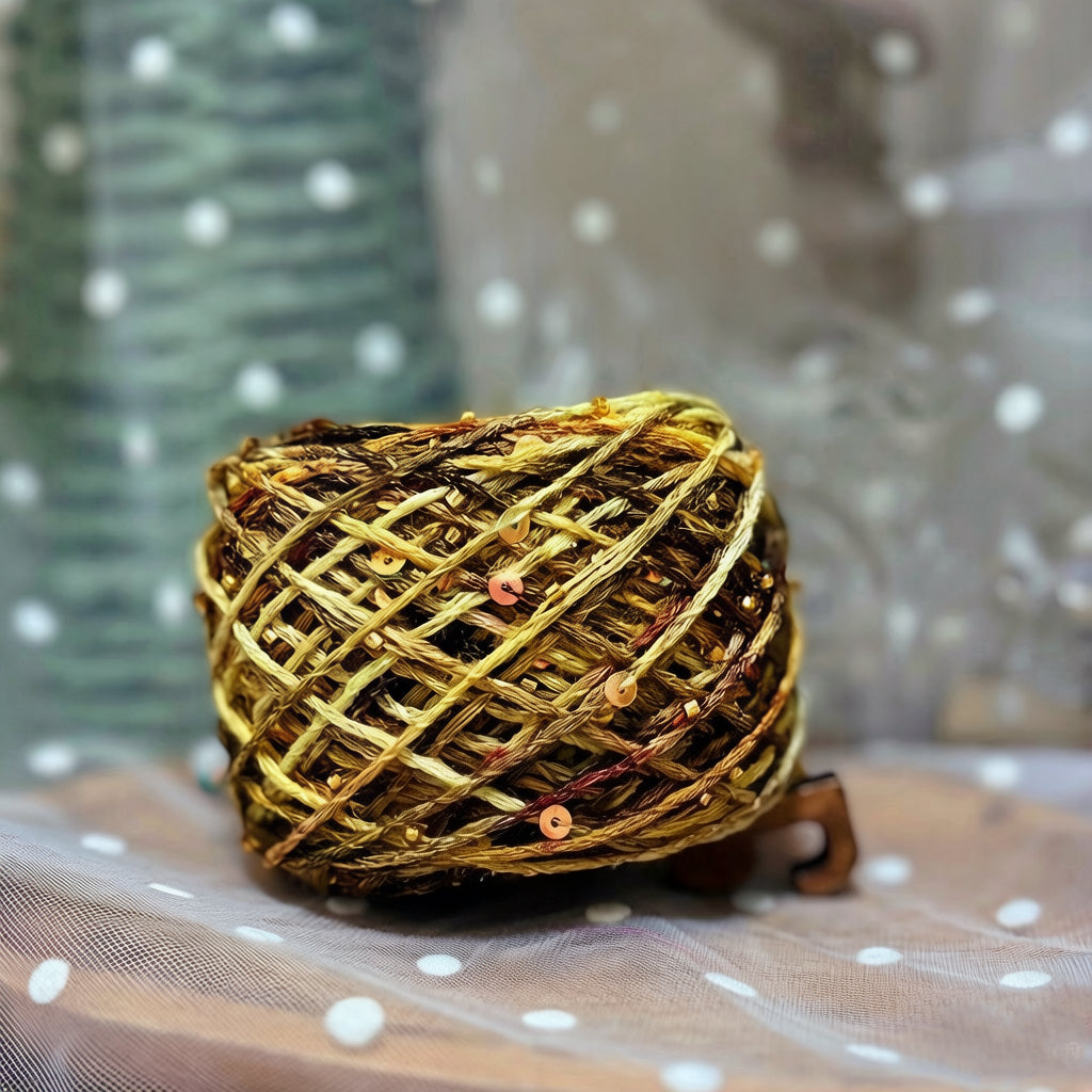Golden Toad DIY Accessory Kit – Choose Your Frog Back Yarn | Includes Belly Yarn, Glass Eyes, Crown, Necklace & More (Make 1 Toad)