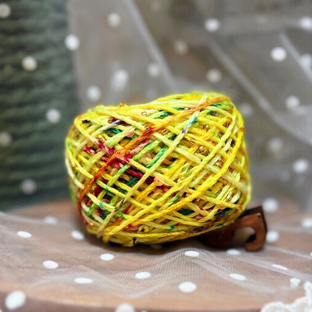 Golden Toad DIY Accessory Kit – Choose Your Frog Back Yarn | Includes Belly Yarn, Glass Eyes, Crown, Necklace & More (Make 1 Toad)
