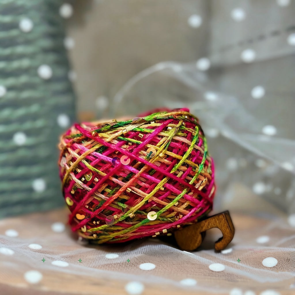 Golden Toad DIY Accessory Kit – Choose Your Frog Back Yarn | Includes Belly Yarn, Glass Eyes, Crown, Necklace & More (Make 1 Toad)