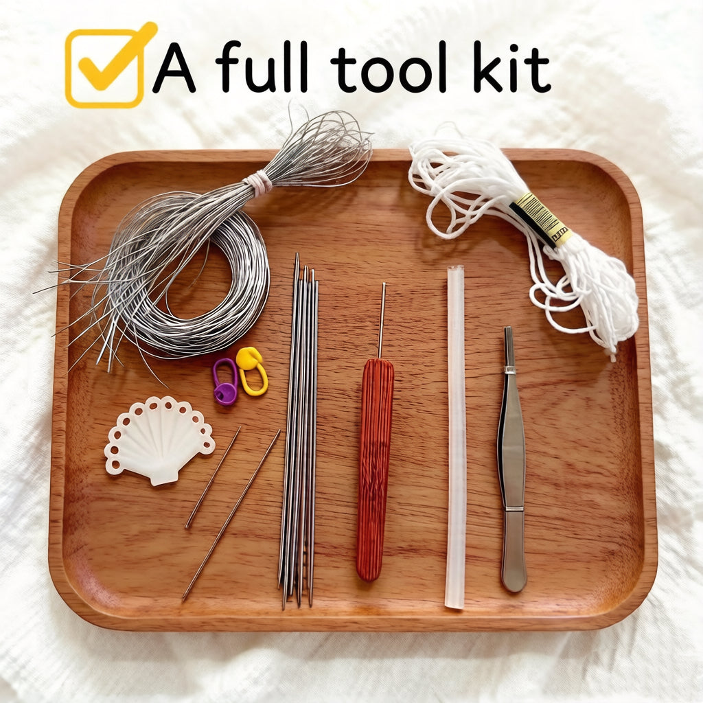 Premium Golden Toad Yarn Kit – Mystery Box Edition | Knit 3 Manifestation Frogs with Needles, Yarn, Accessories & Video Tutorial
